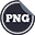 PNG图片图标